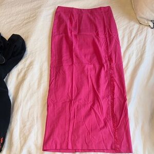 Zara Vibrant Pink Pencil Skirt